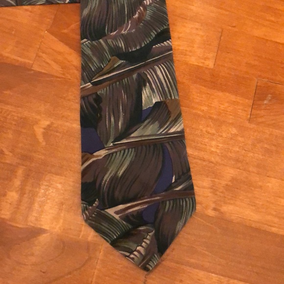 Vintage Isaac Zelcer 100% Silk Tie - Picture 2 of 4